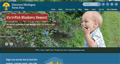 Desktop Screenshot of michiganfarmfun.com